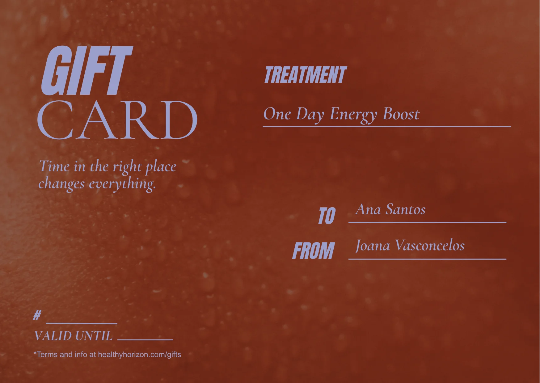 One Day Energy Boost gift experience at Healthy Horizon Lisbon. Sauna, red light therapy, and altitude training. An ideal gift for him or her.